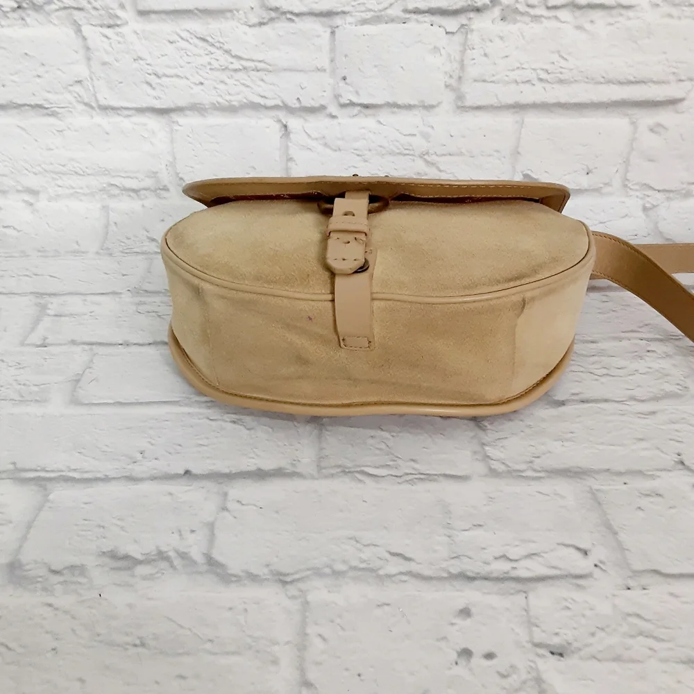 Lucky brend leather studded shoulders bag